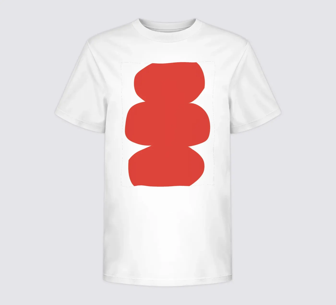 Three irregular oval t-shirt bambini da LisaArtes