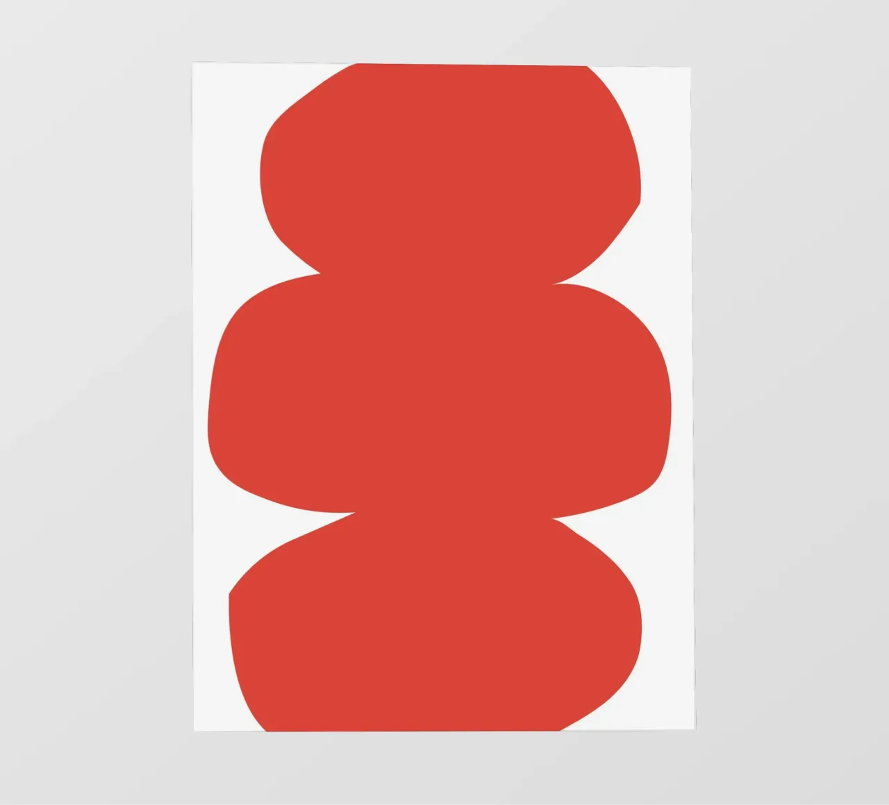 Three irregular oval backlit folie van LisaArtes