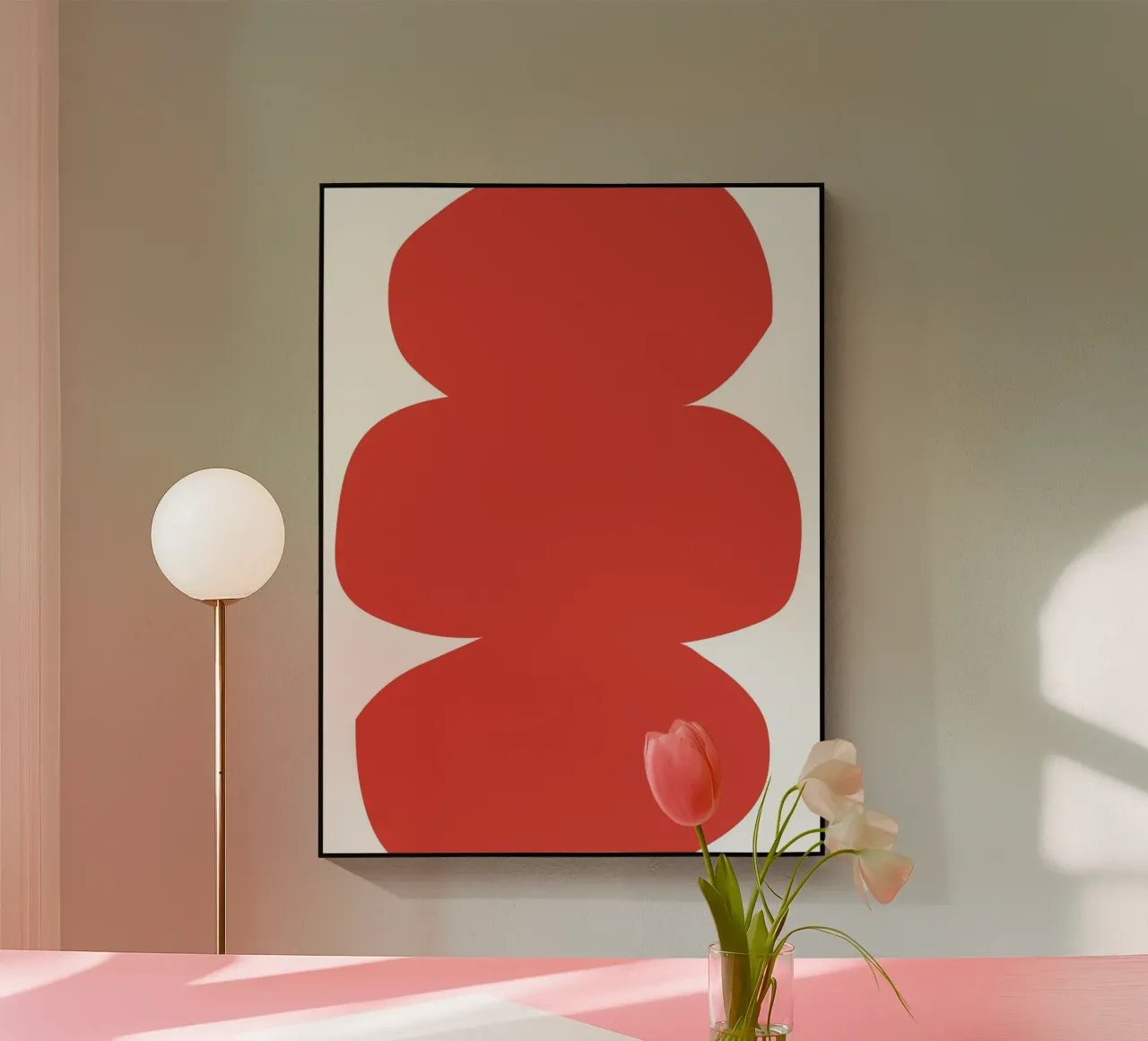 Three irregular oval plexiglass da LisaArtes