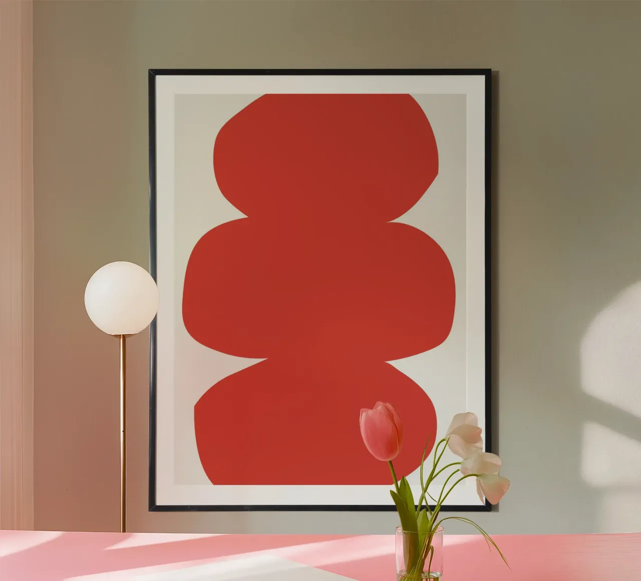 Three irregular oval poster da LisaArtes