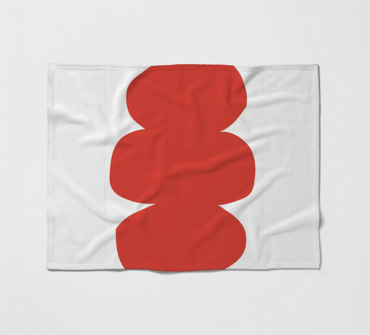 Three irregular oval Fleecedecke von LisaArtes