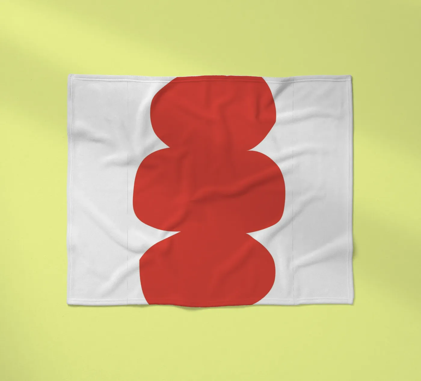 Three irregular oval Fleecedecke von LisaArtes