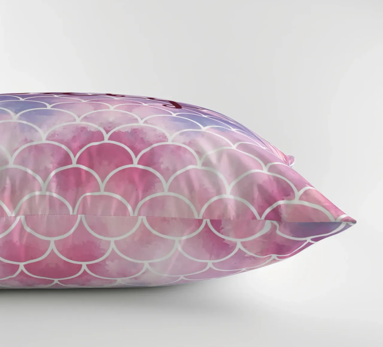 Écailles de sirène colorées coussin de ComfyCouture
