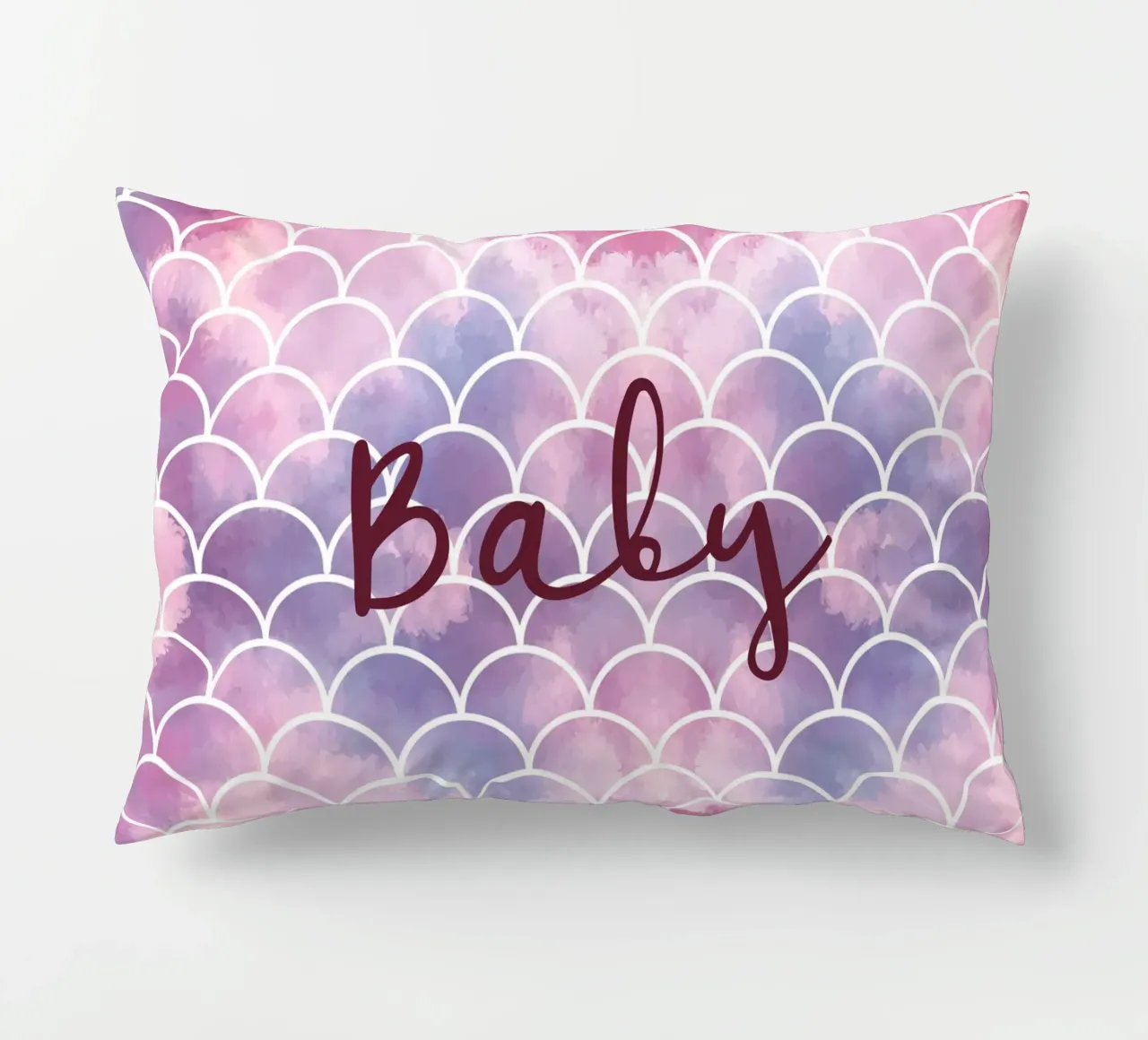 Écailles de sirène colorées coussin de ComfyCouture