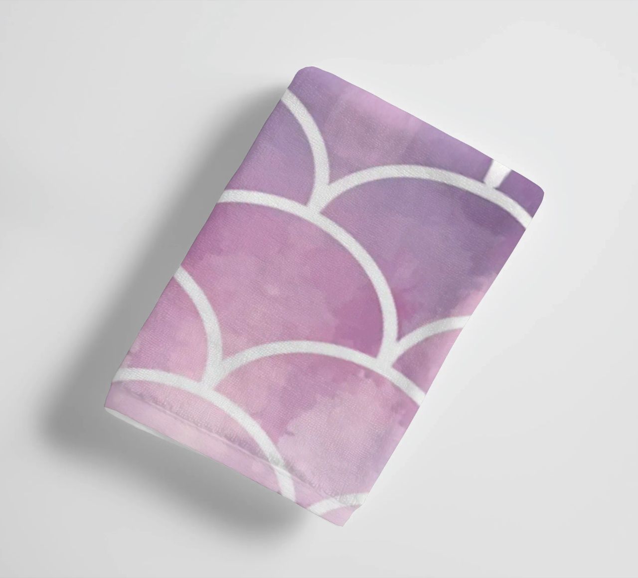 Scala di sirena colorata asciugamano da bagno da ComfyCouture