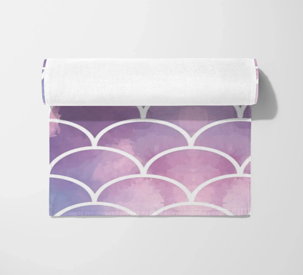 Scala di sirena colorata telo mare da ComfyCouture