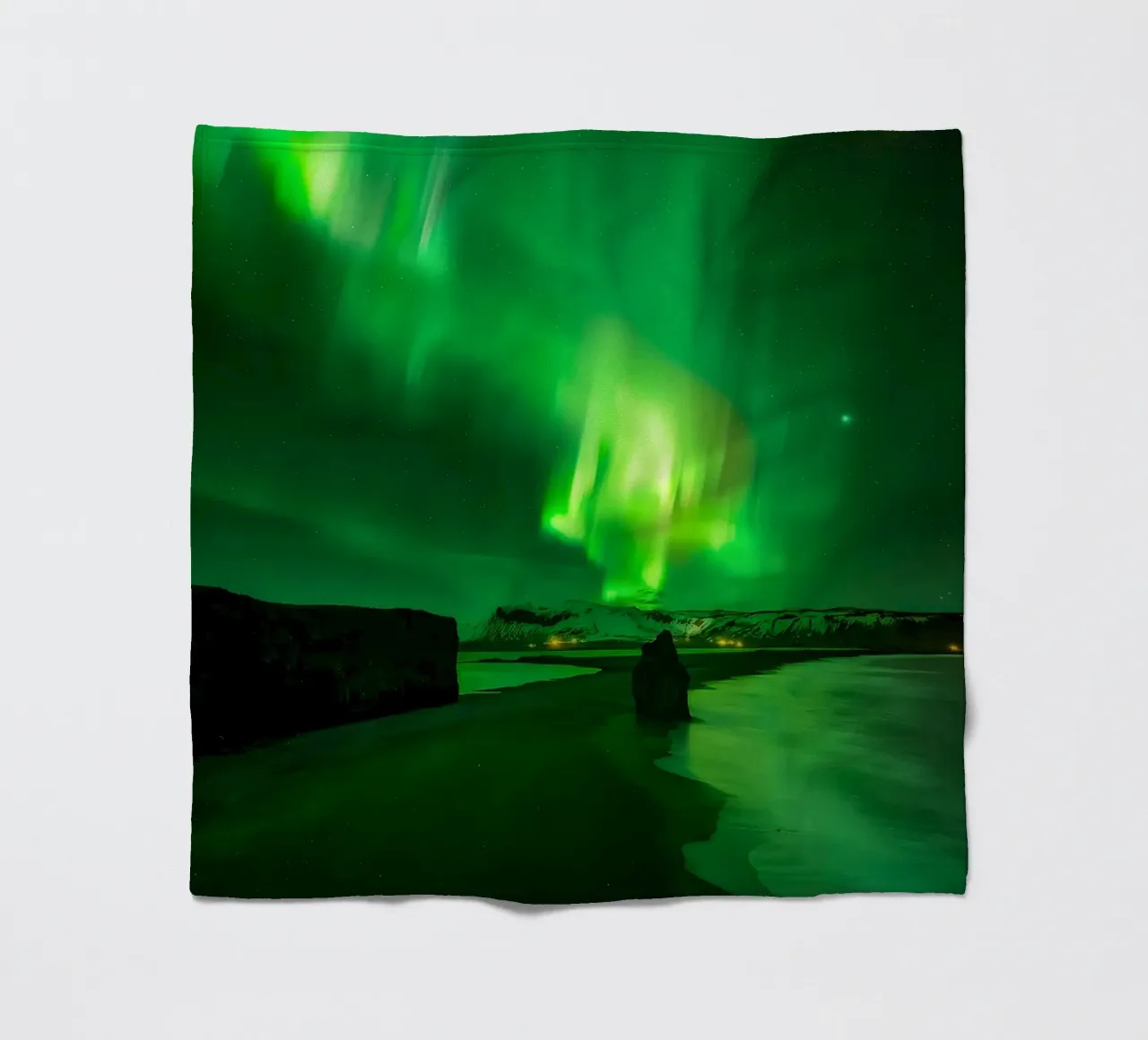 Sotto l'aurora boreale coperta in pile da Ary