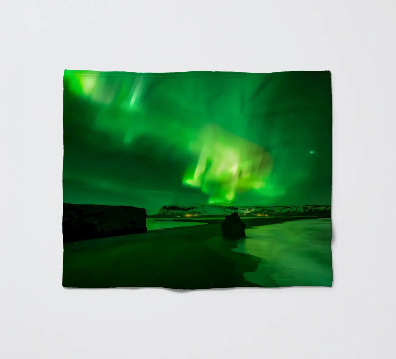 Sotto l'aurora boreale coperta in pile da Ary