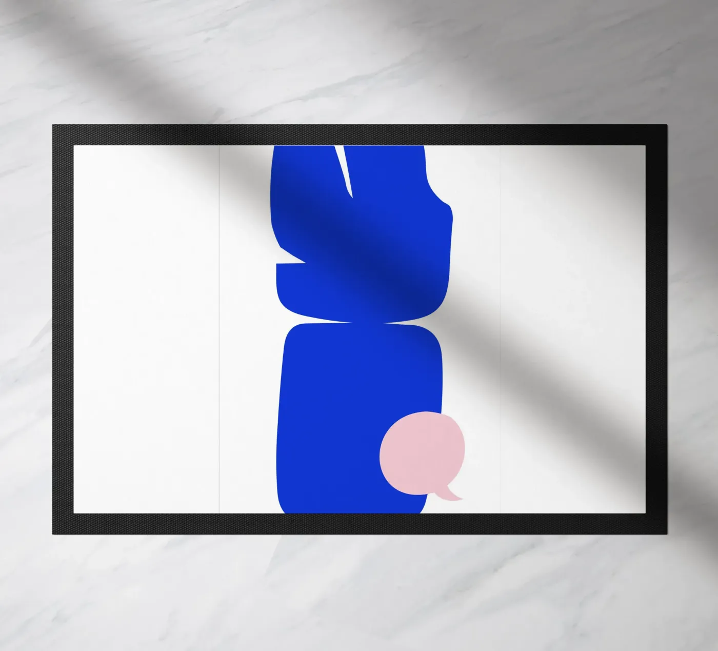 Blue abstract zerbino da LisaArtes