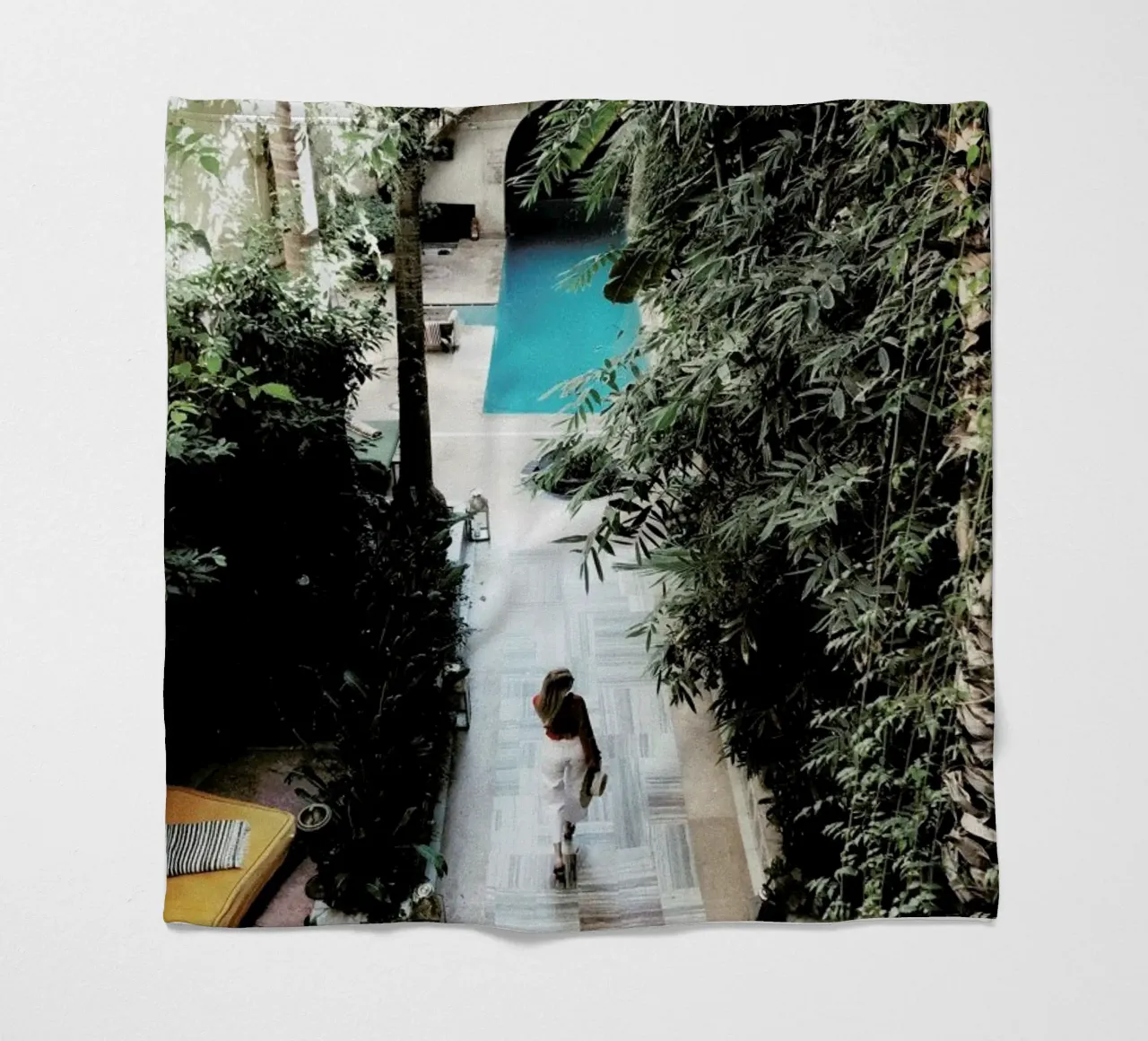 Marrakech Fleecedecke von NET Talents GmbH