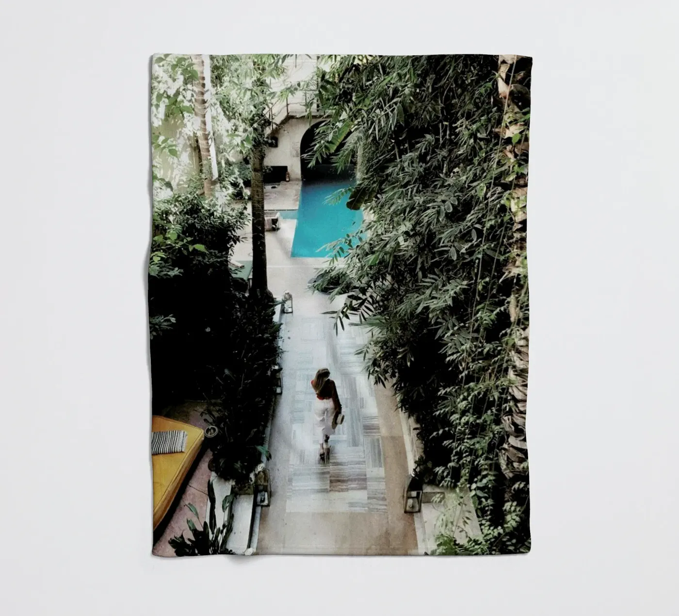 Marrakech Fleecedecke von NET Talents GmbH