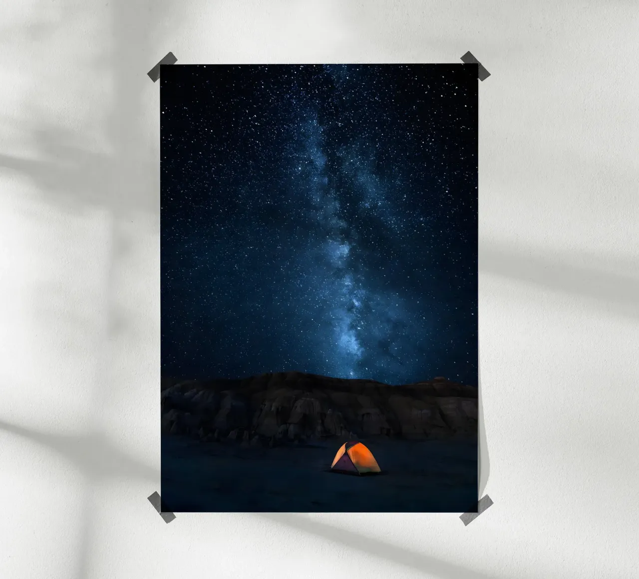 Mondo alieno poster con telaio in alluminio da Ary