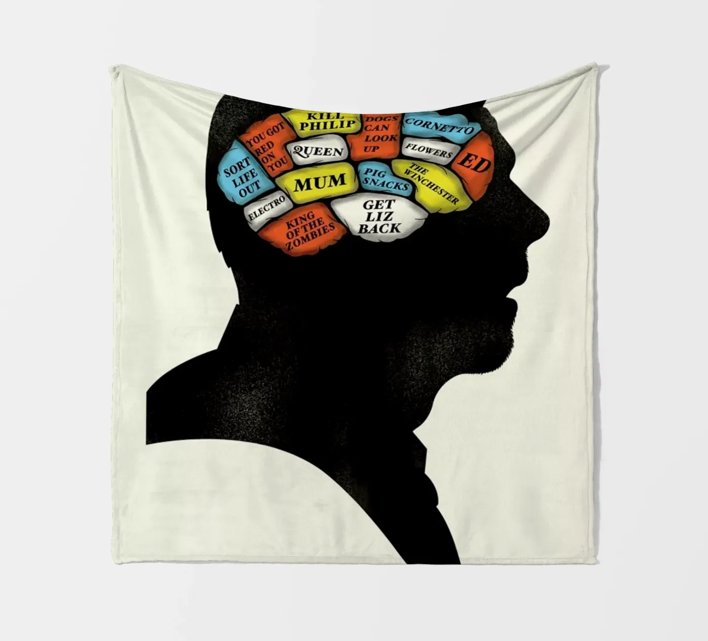 Shaun fleecedeken van Chris Wharton