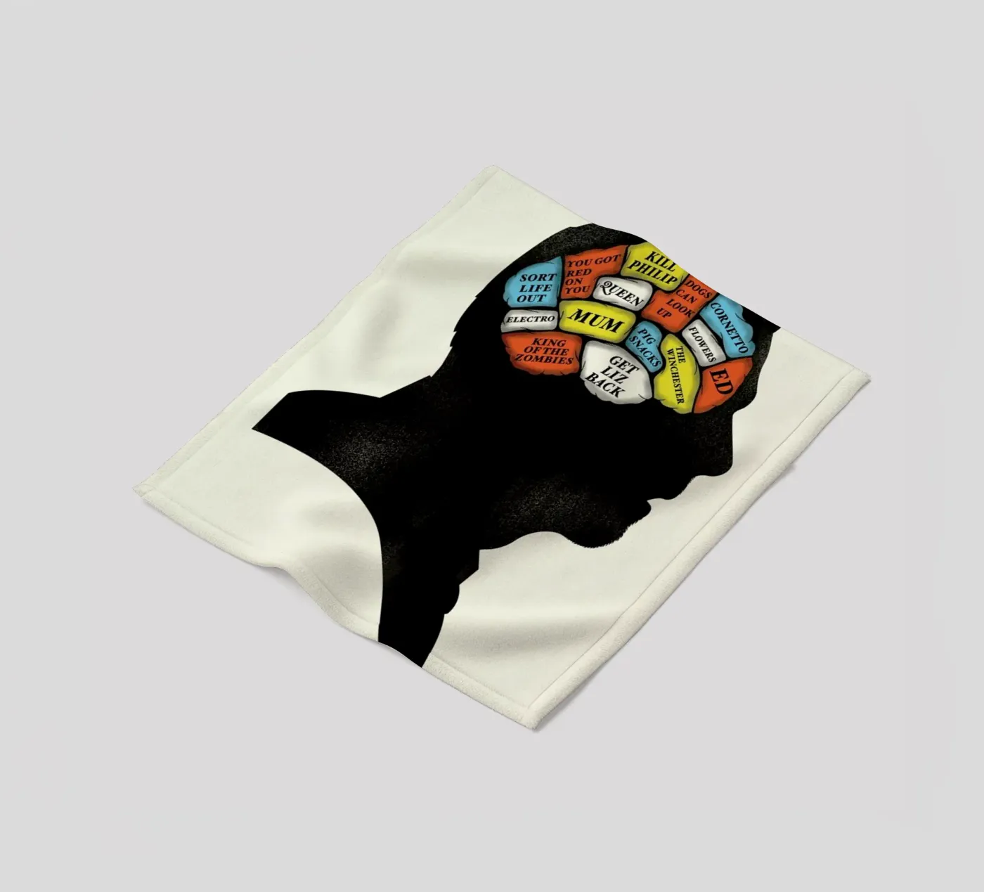 Shaun fleecedeken van Chris Wharton