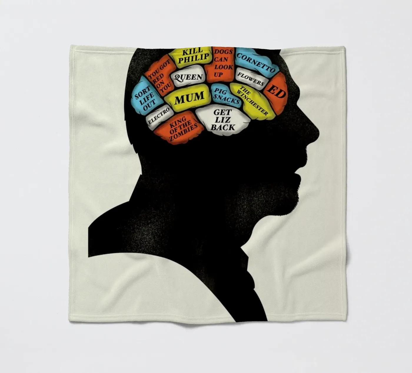 Shaun fleecedeken van Chris Wharton