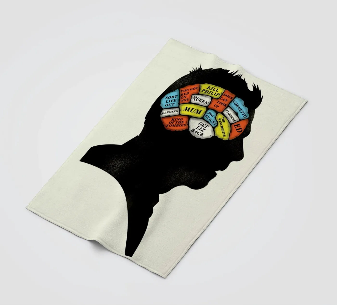 Shaun fleecedeken van Chris Wharton