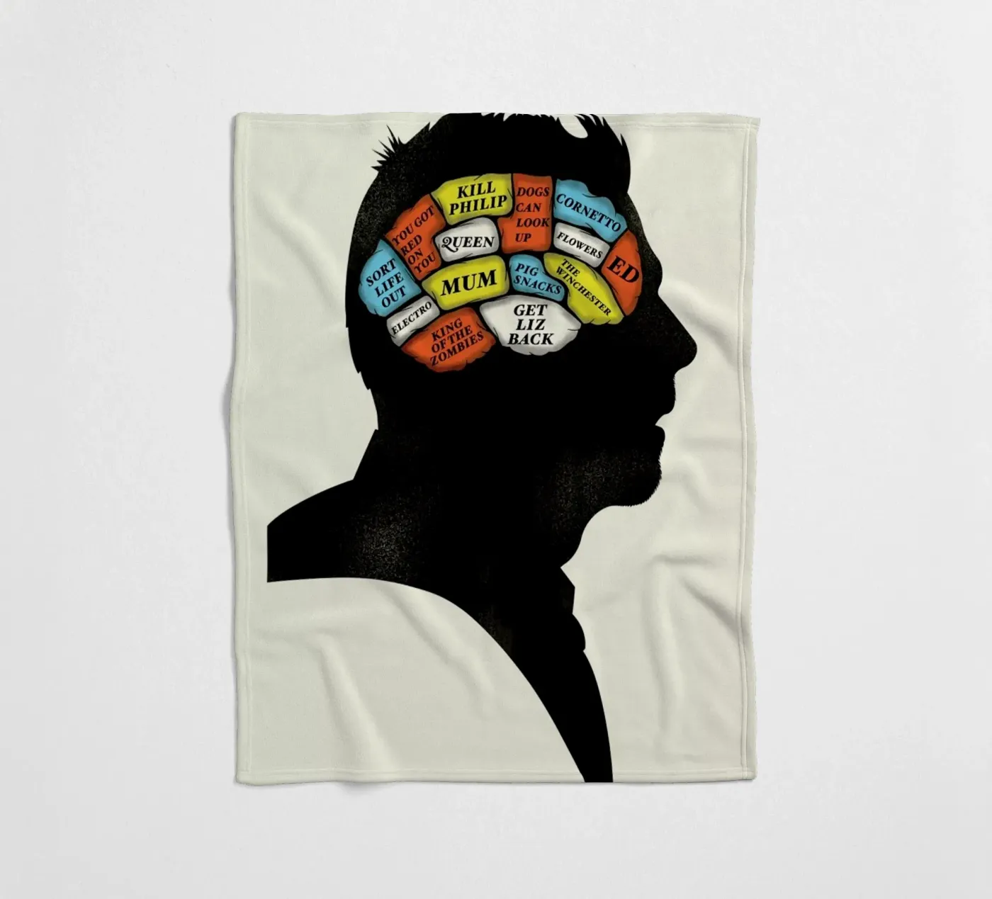 Shaun fleecedeken van Chris Wharton