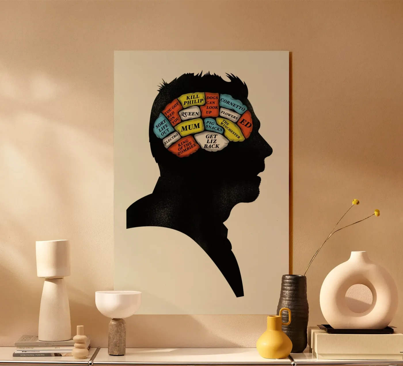 Shaun acrylic glass by Chris Wharton