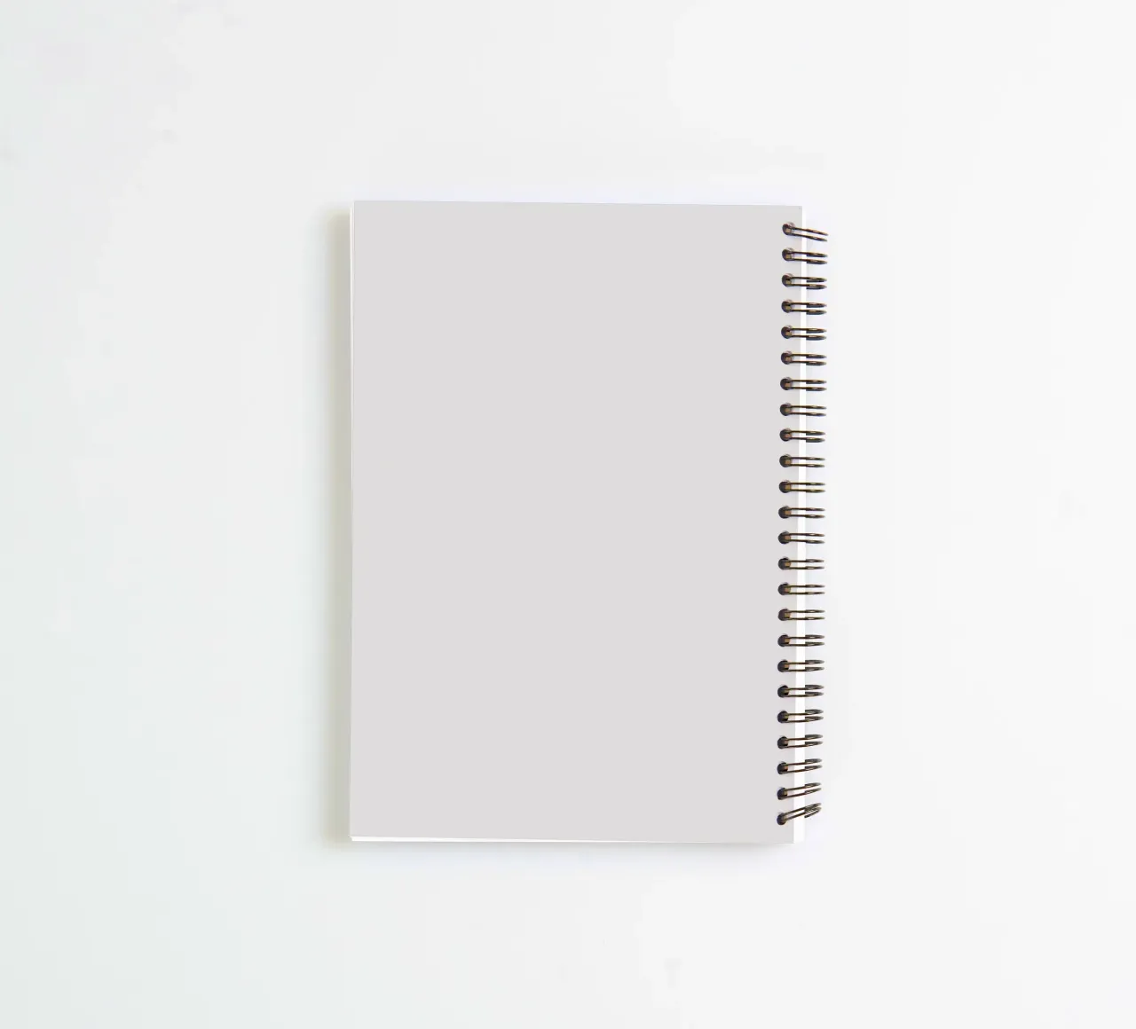 The Bravest Thing You Can Be Is Yourself Typografie Design spiral notebook by THE MOTIVATED TYPE