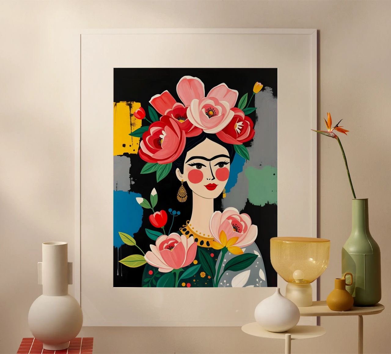 FRIDA KAHLO STYLE MATISSE poster de ARTOMATIC