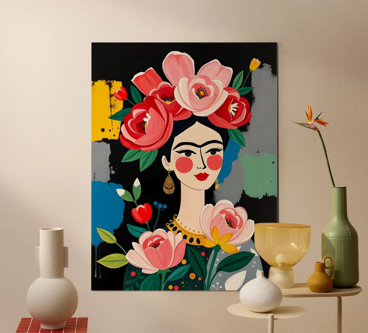 FRIDA KAHLO STYLE MATISSE poster de ARTOMATIC