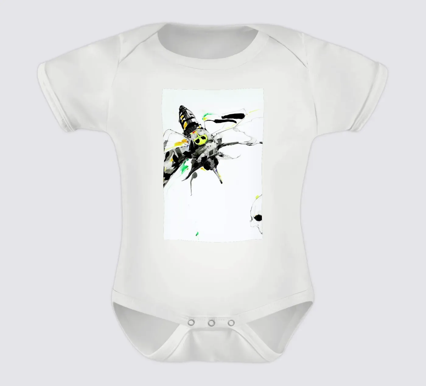 Moth babyrompertje korte mouwen van Mala Alani