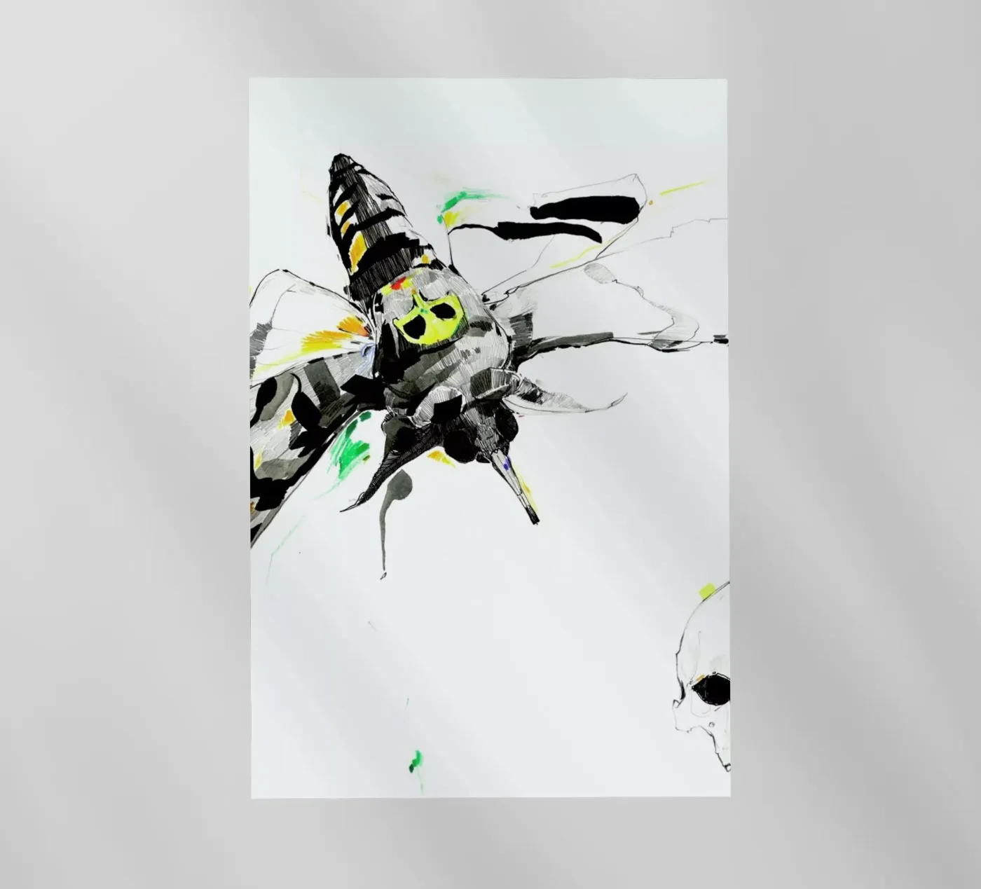 Moth backlit folie van Mala Alani