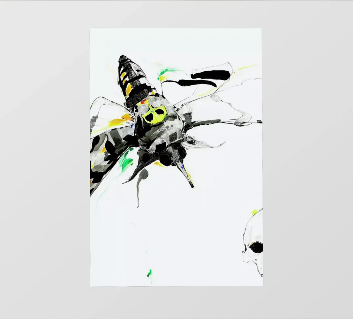 Moth backlit folie van Mala Alani