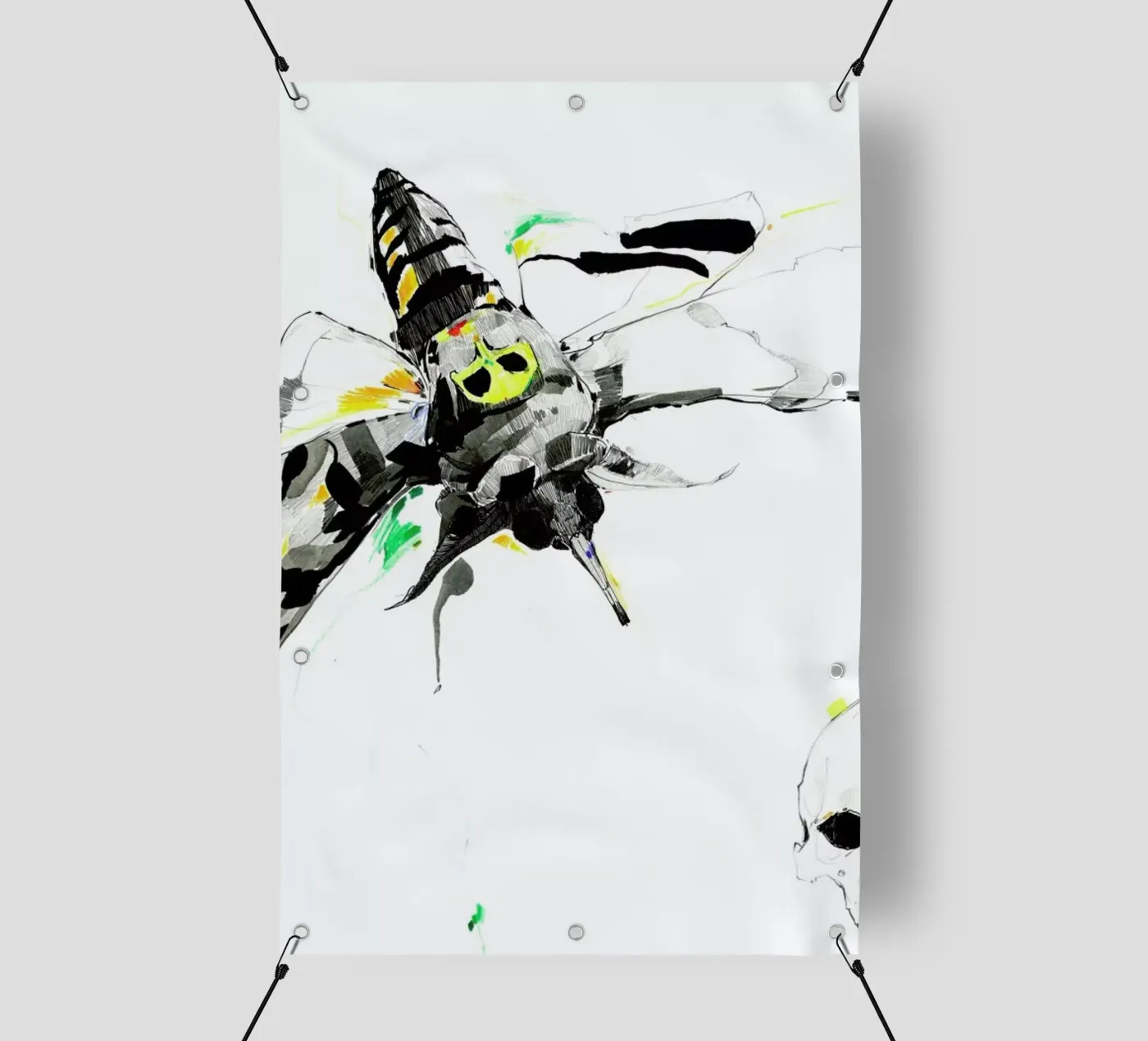 Moth telo in pvc da Mala Alani