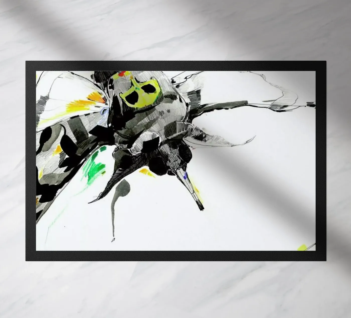 Moth deurmat van Mala Alani