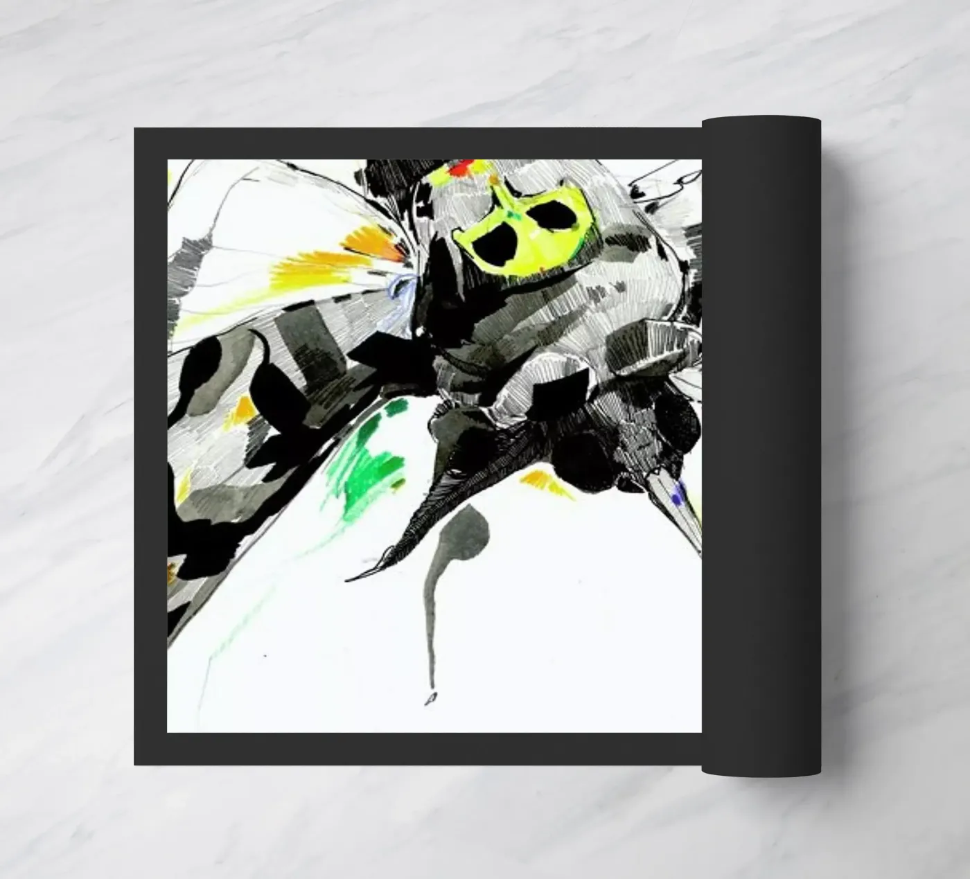 Moth deurmat van Mala Alani