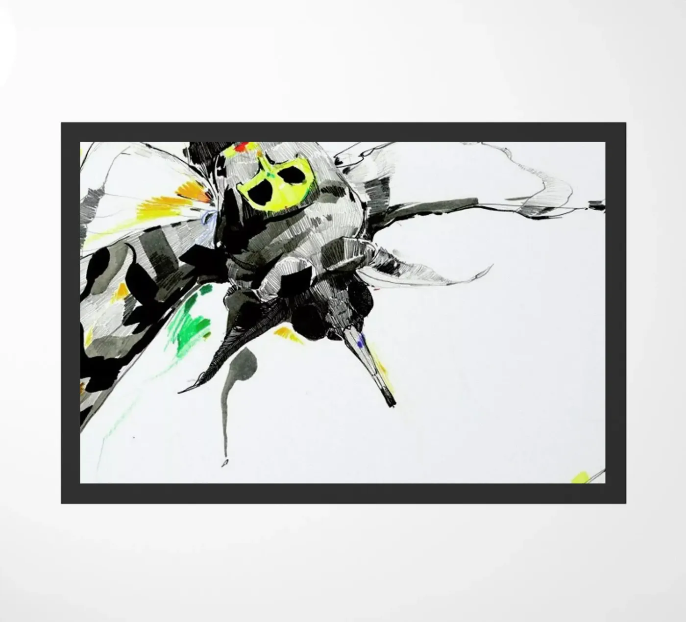 Moth deurmat van Mala Alani