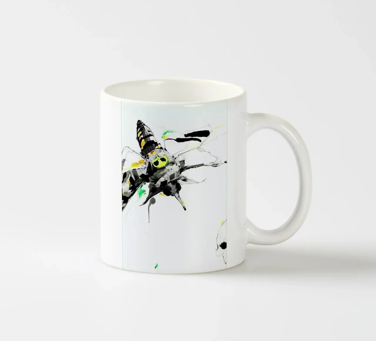 Moth tazza in ceramica da Mala Alani