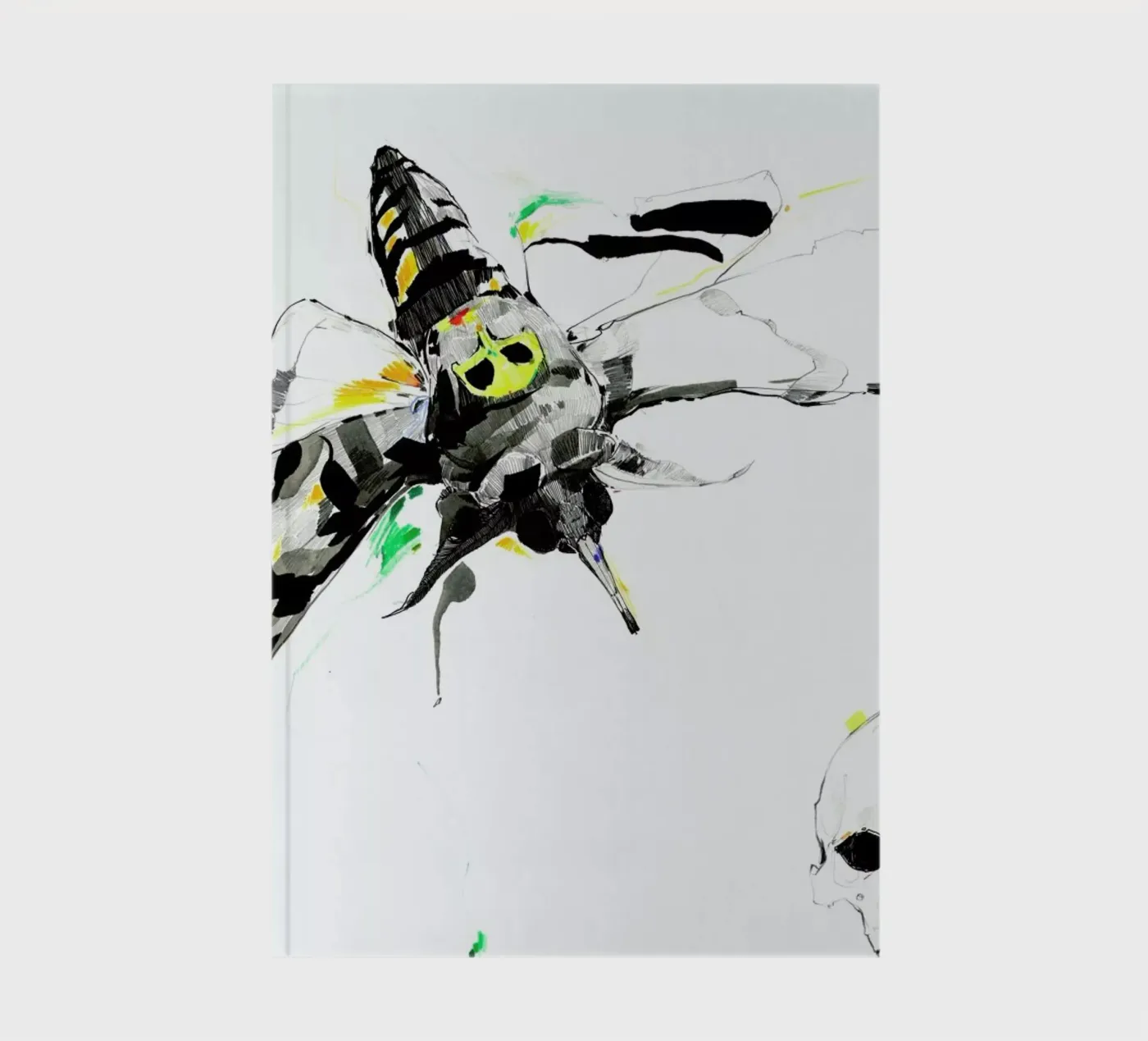 Moth notebook by Mala Alani