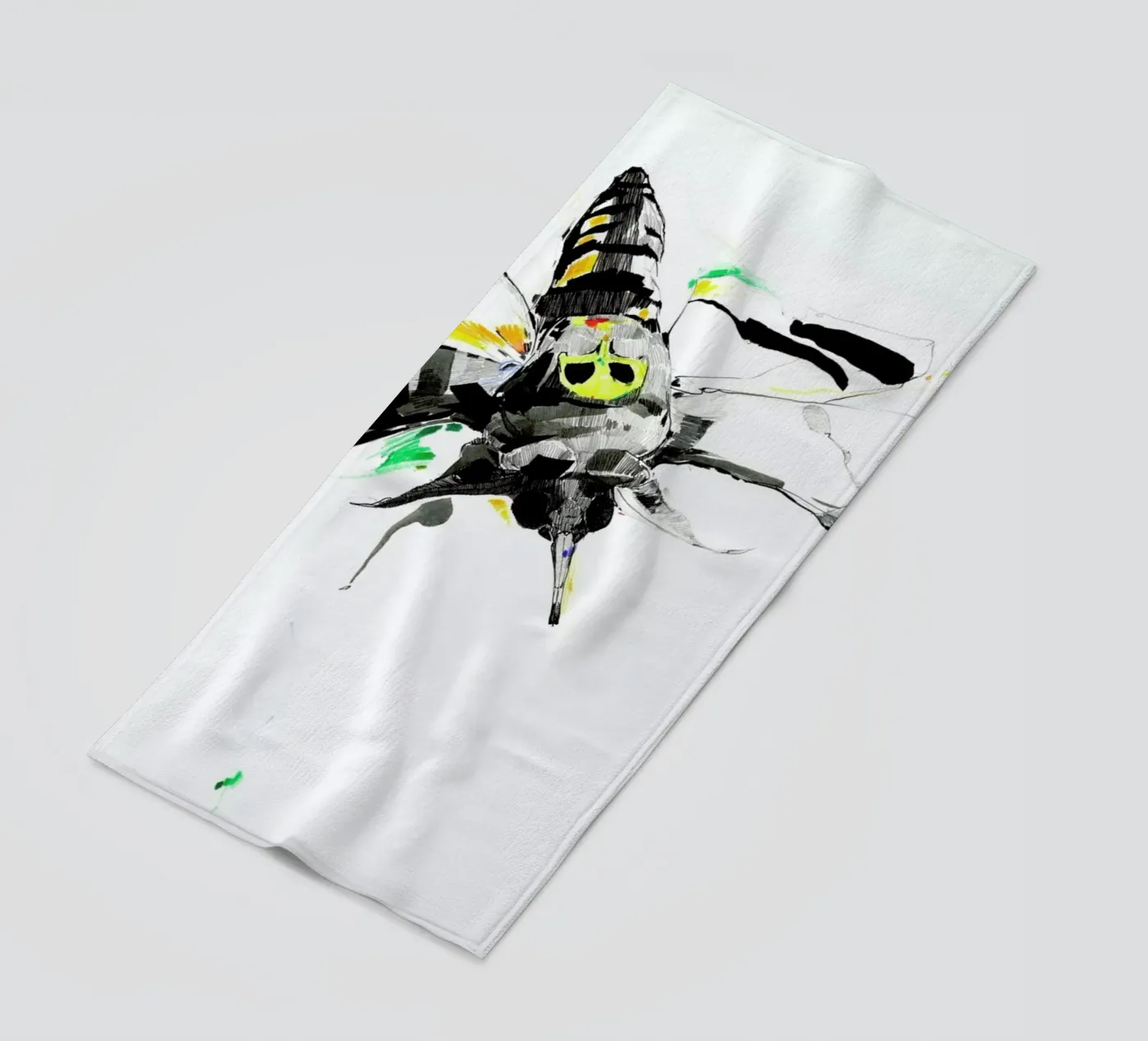 Moth strandhanddoek van Mala Alani