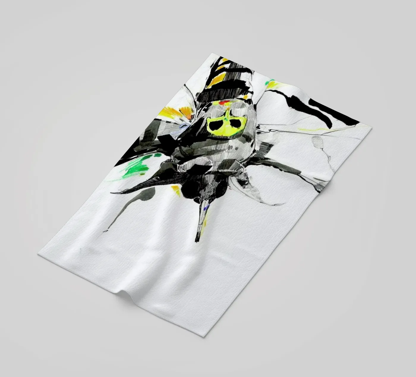 Moth strandhanddoek van Mala Alani