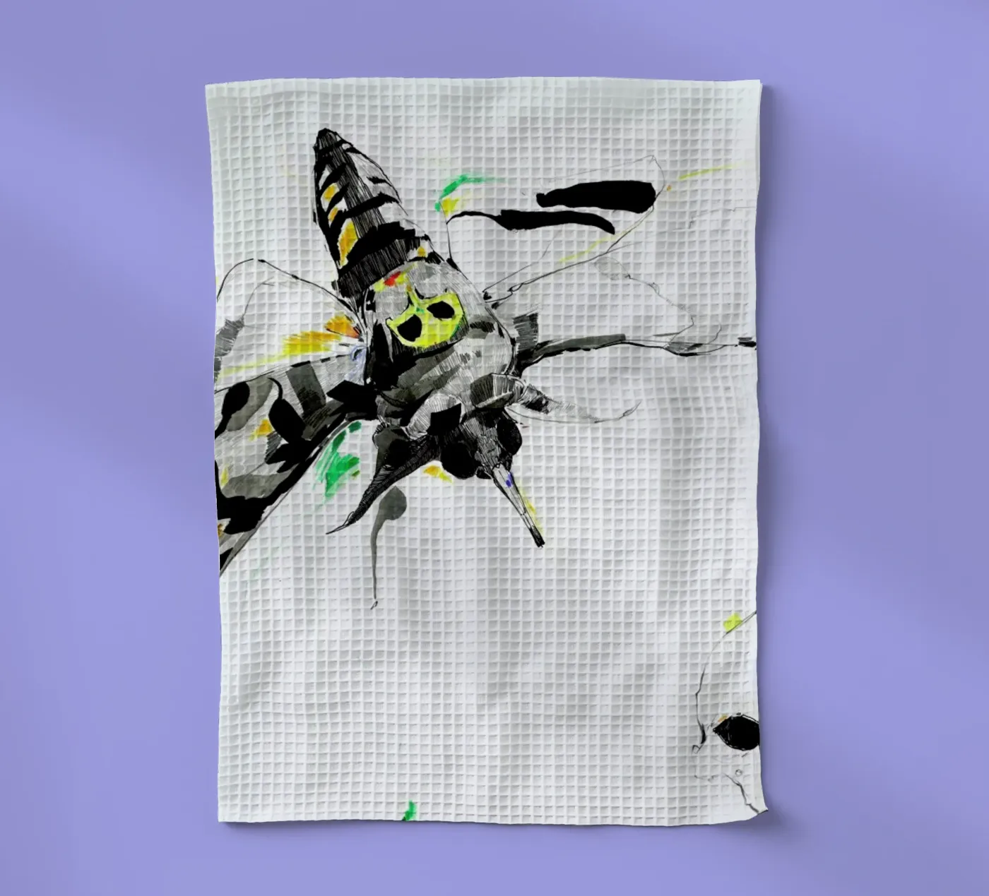 Moth theedoek van Mala Alani