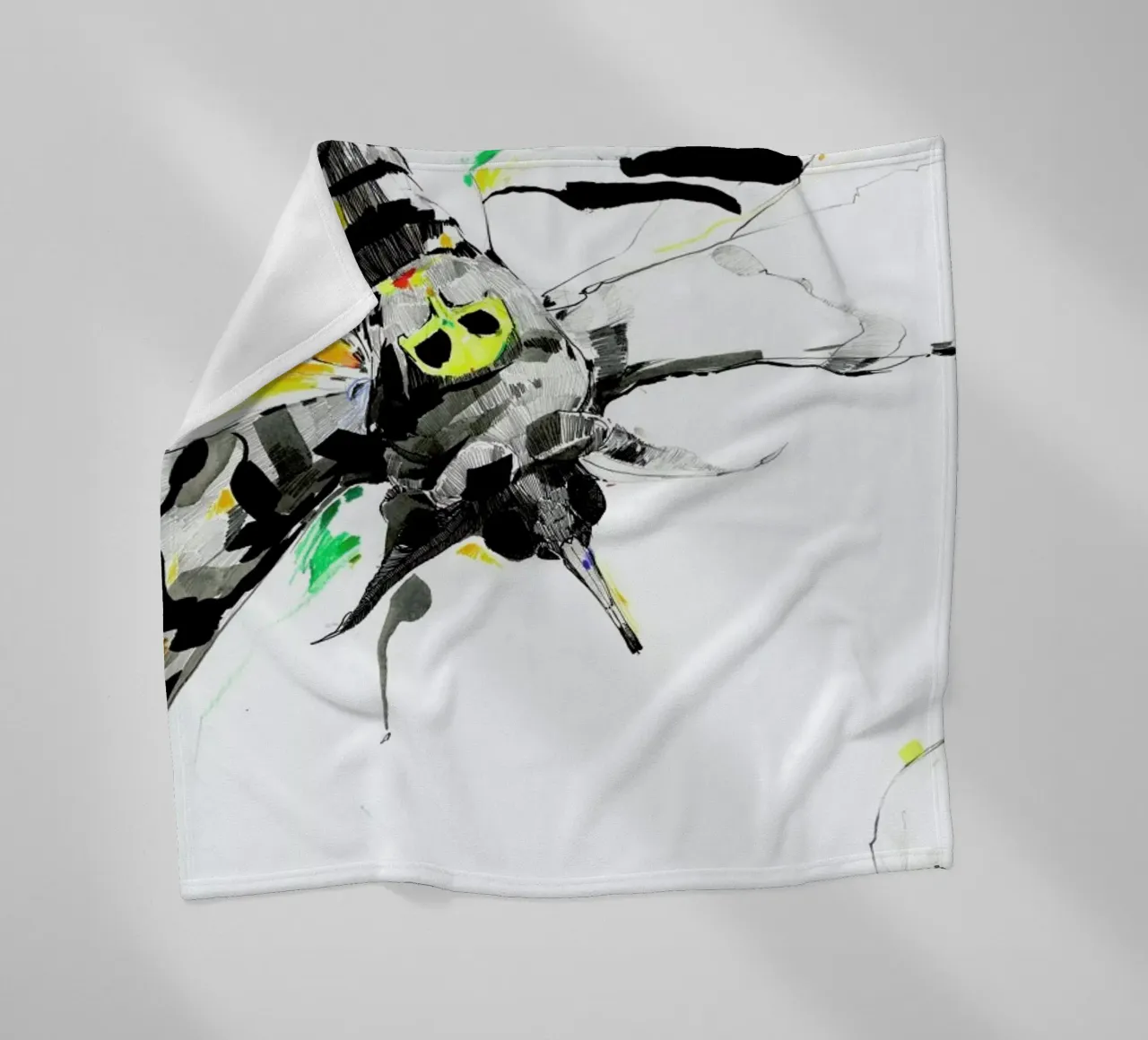 Moth fleecedeken van Mala Alani