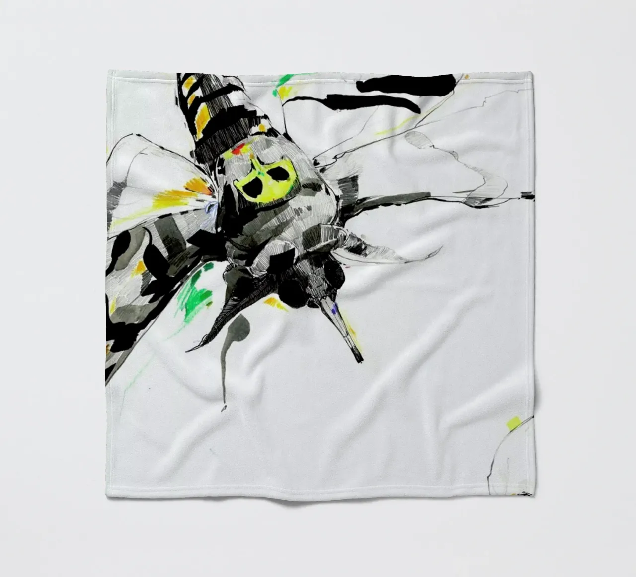 Moth fleecedeken van Mala Alani