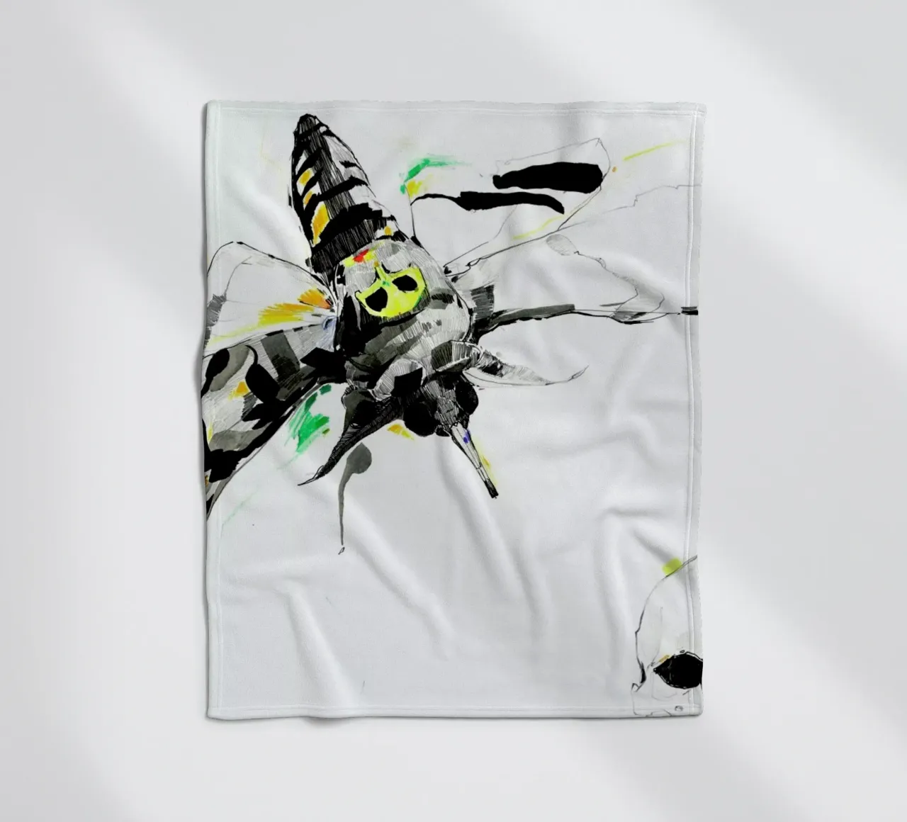 Moth fleecedeken van Mala Alani