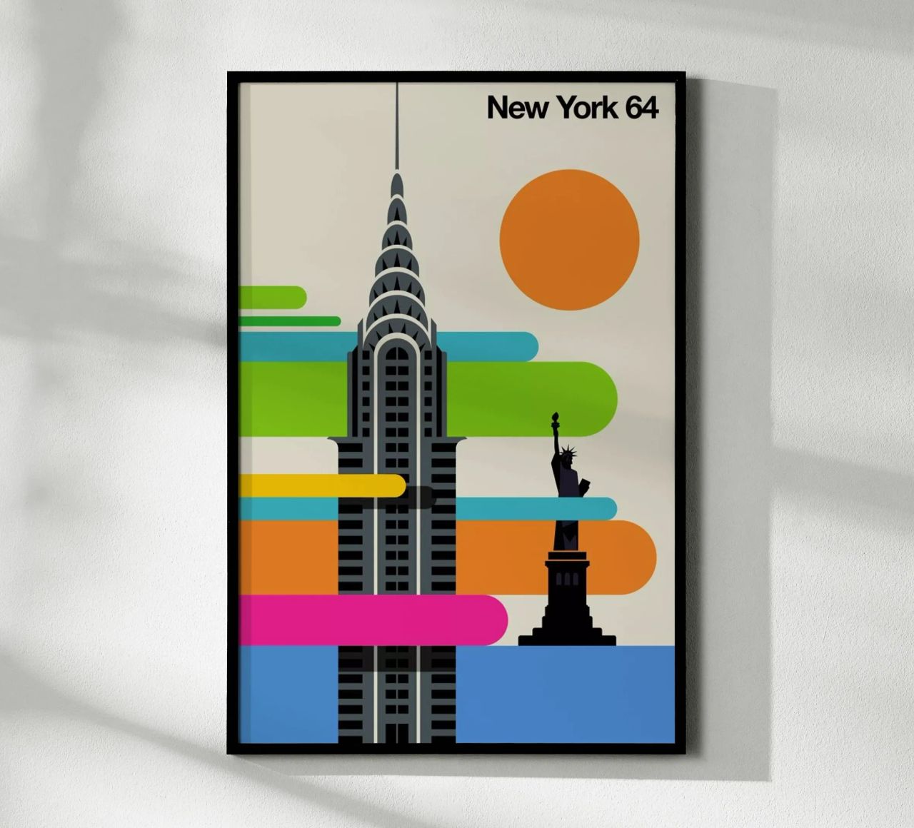 New York 64 poster de Bo Lundberg