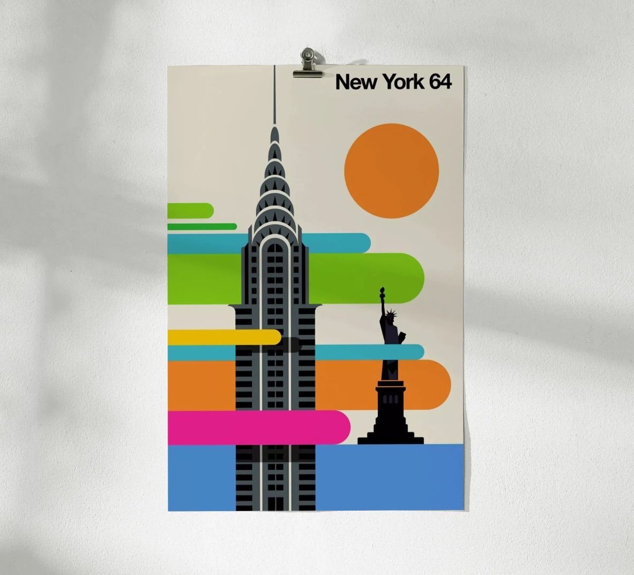 New York 64 poster de Bo Lundberg