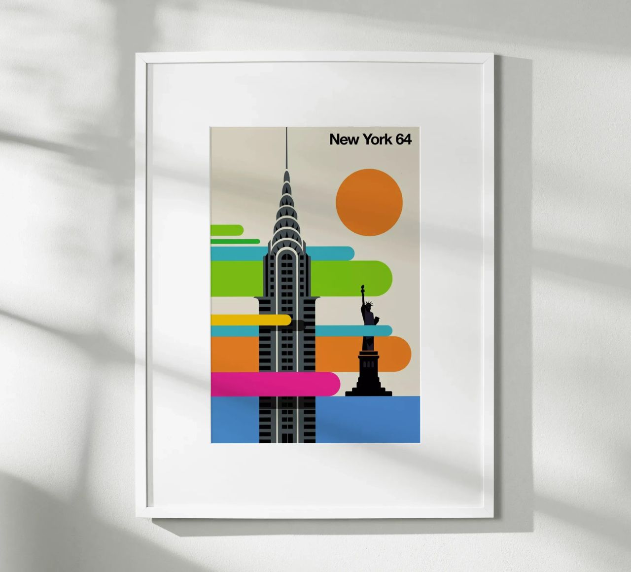New York 64 poster de Bo Lundberg