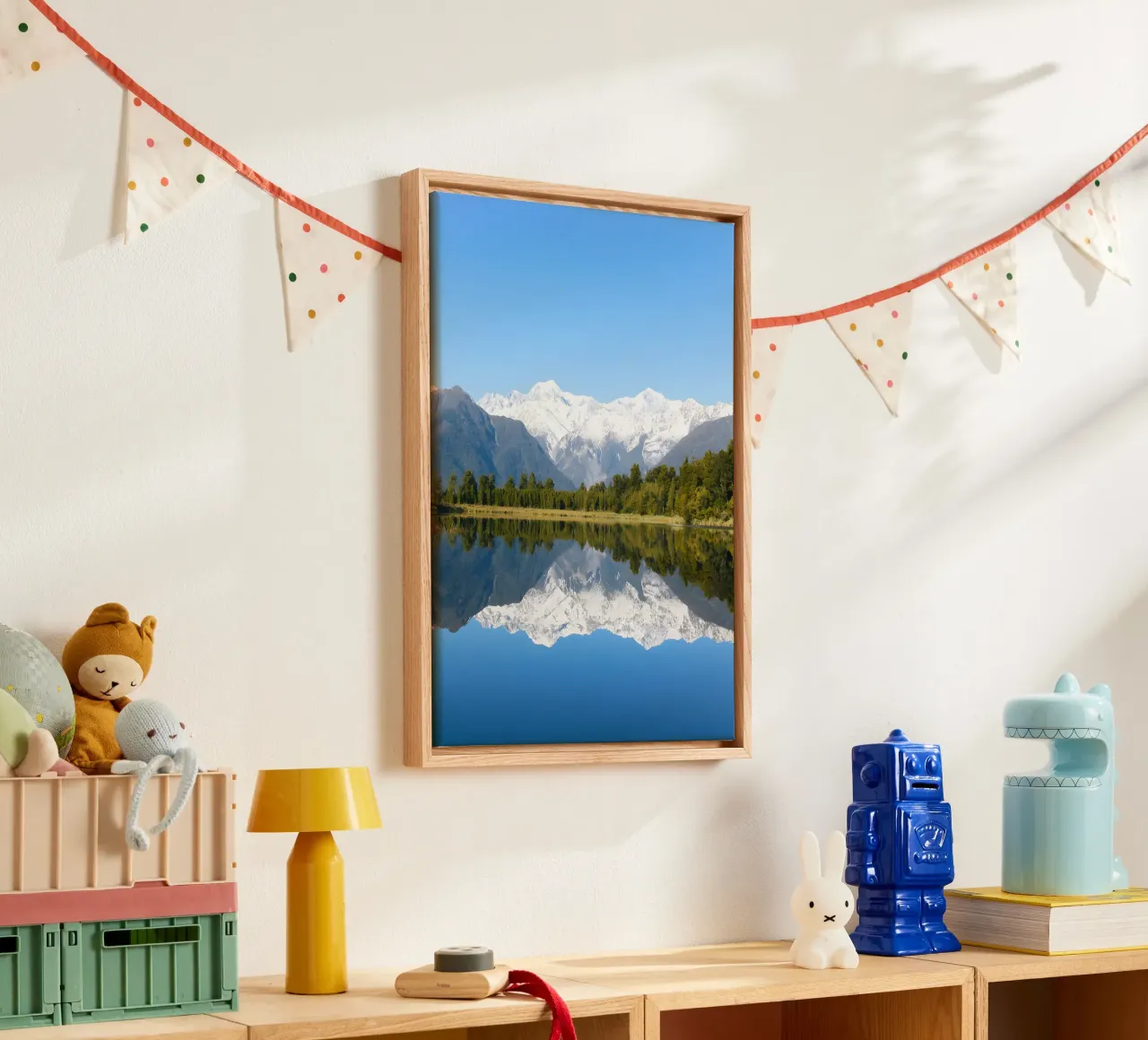 Edge of Space canvas with Floater frame by Aara