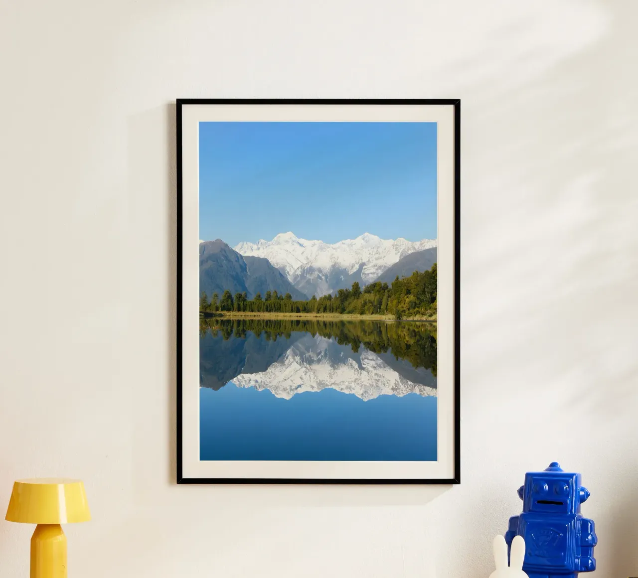 Bordo dello spazio poster con telaio in legno da Aara