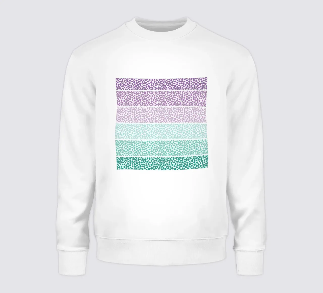Riverside Colored Pebbles felpa da Pom Graphic Design