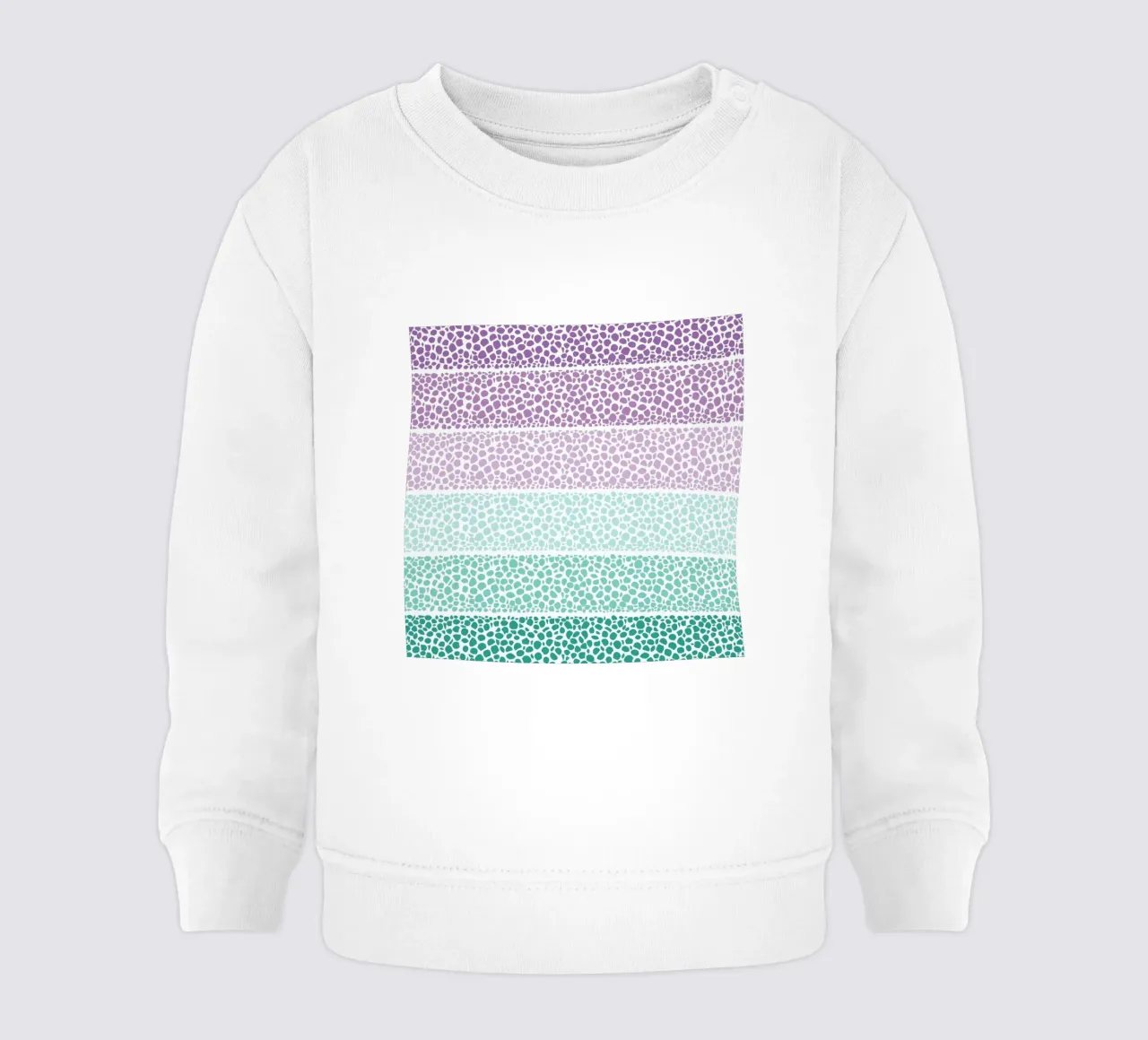 Riverside Colored Pebbles felpa neonato da Pom Graphic Design