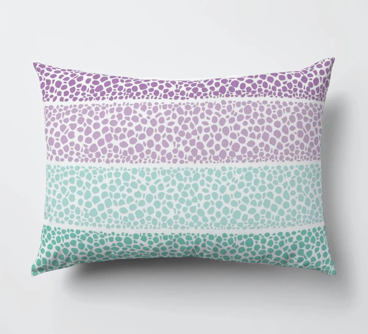Riverside Colored Pebbles cuscino da Pom Graphic Design