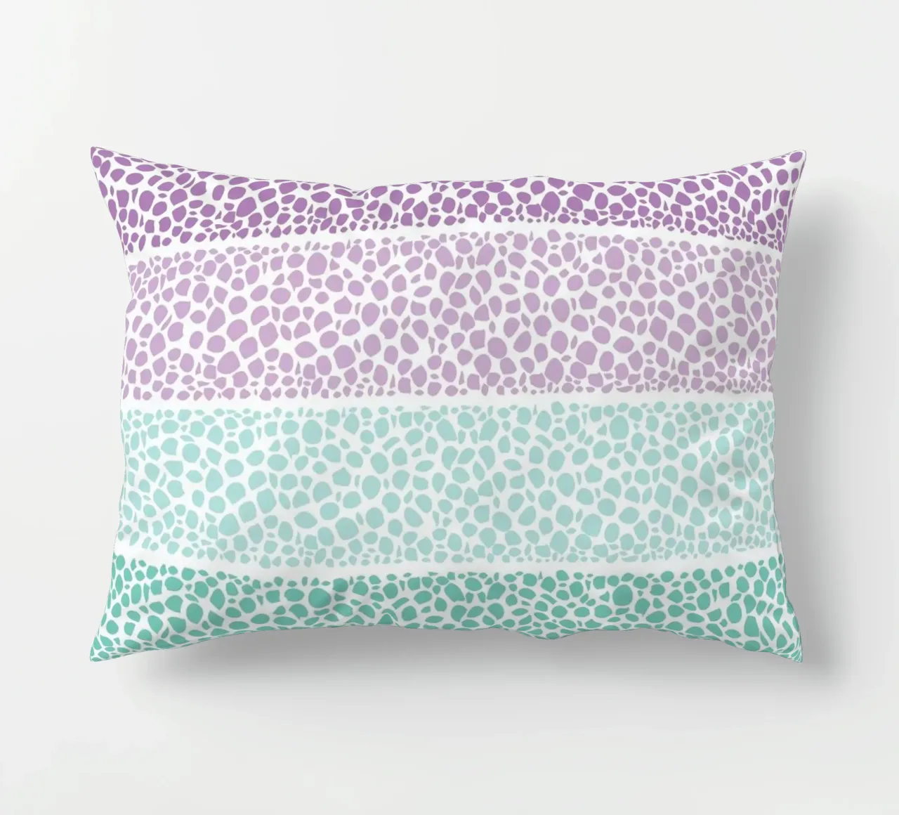 Riverside Colored Pebbles cuscino da Pom Graphic Design