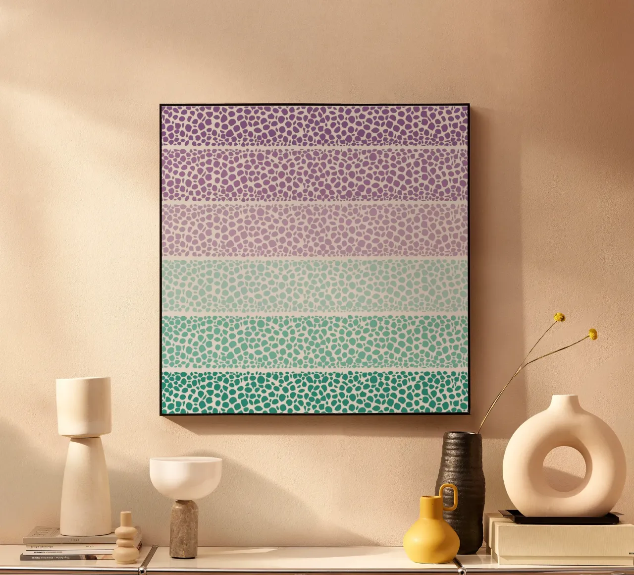 Riverside Colored Pebbles plexiglass da Pom Graphic Design